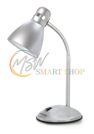 ELD113S Esperanza lampka biurkowa e27 alkes srebrna