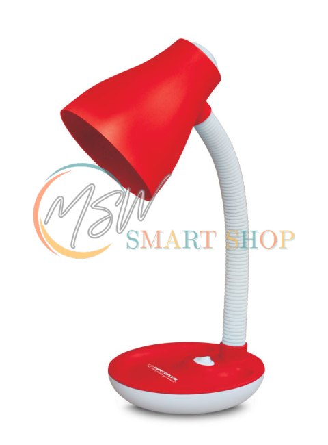 ELD114R Esperanza lampka biurkowa e27 atria czerwona ELD114R Esperanza lampka biurkowa e27 atria czerwona