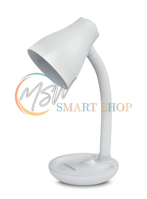 ELD114W Esperanza lampka biurkowa e27 atria biała ELD114W Esperanza lampka biurkowa e27 atria biała