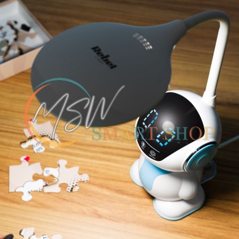 Lampa LED na biurko Rebel - robot