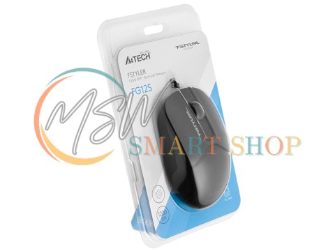 Mysz A4TECH FSTYLER FM12S Black (Silent) Mysz A4TECH FSTYLER FM12S Black (Silent)