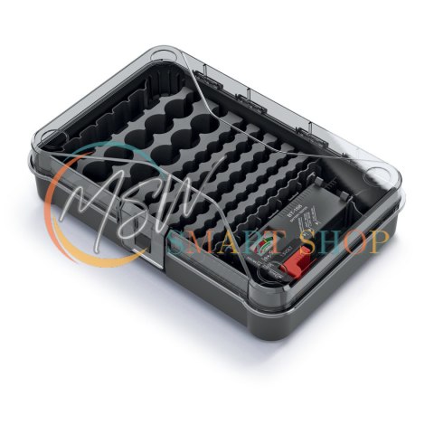 Organizer na baterie z testerem baterii Kistenberg Battery Box KBBT Organizer na baterie z testerem baterii Kistenberg Battery Box KBBT