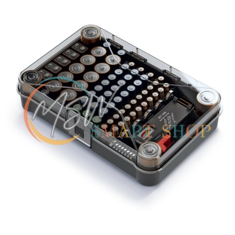 Organizer na baterie z testerem baterii Kistenberg Battery Box KBBT Organizer na baterie z testerem baterii Kistenberg Battery Box KBBT
