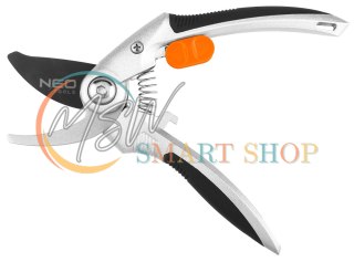 Sekator bypass 210 mm, zakres do 20 mm, aluminiowy, uchwyt pokryty gumą TPR