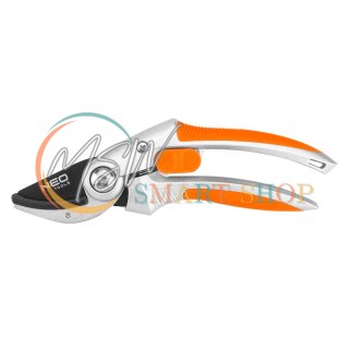 Sekator kowadełkowy 210 mm, zakres do 20 mm, aluminiowy, uchwyt pokryty gumą TPR