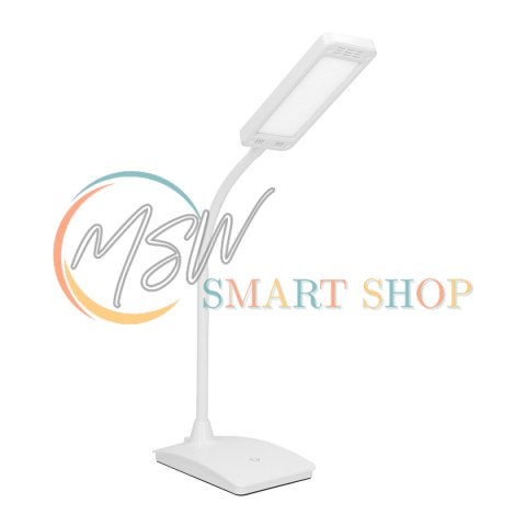 AMET LED DIM 6W, lampka biurkowa, 360lm, 3000K, biała, funkcja ściemniania