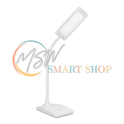 AMET LED DIM 6W, lampka biurkowa, 360lm, 3000K, biała, funkcja ściemniania