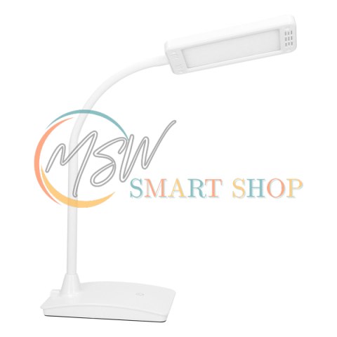 AMET LED DIM 6W, lampka biurkowa, 360lm, 3000K, biała, funkcja ściemniania