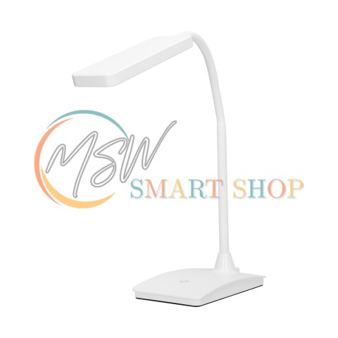 AMET LED DIM 6W, lampka biurkowa, 360lm, 3000K, biała, funkcja ściemniania