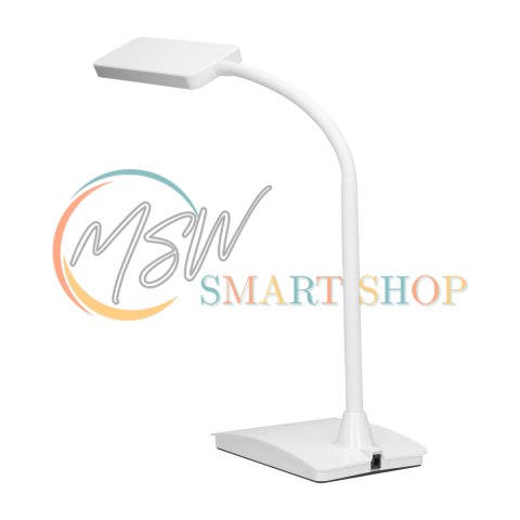 AMET LED DIM 6W, lampka biurkowa, 360lm, 3000K, biała, funkcja ściemniania