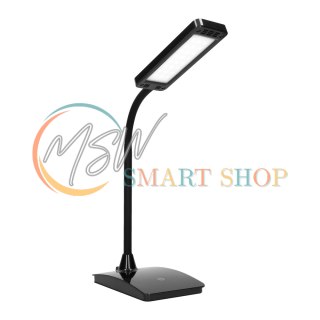 AMET LED DIM 6W, lampka biurkowa, 360lm, 3000K, czarna, funkcja ściemniania