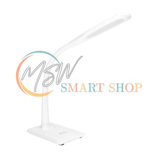 ERIE LED DIM 7W, lampka biurkowa, 400lm, biała, funkcja ściemniania i zmiany temperatury barwowej 3000K-4000K-6000K