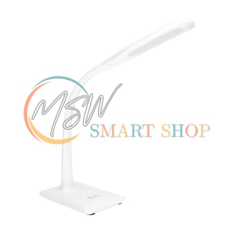 ERIE LED DIM 7W, lampka biurkowa, 400lm, biała, funkcja ściemniania i zmiany temperatury barwowej 3000K-4000K-6000K