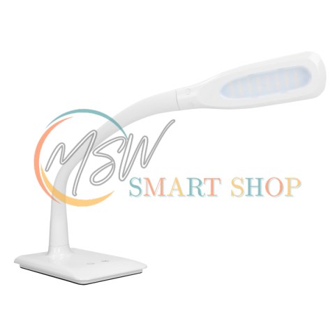 ERIE LED DIM 7W, lampka biurkowa, 400lm, biała, funkcja ściemniania i zmiany temperatury barwowej 3000K-4000K-6000K