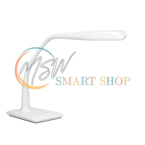 ERIE LED DIM 7W, lampka biurkowa, 400lm, biała, funkcja ściemniania i zmiany temperatury barwowej 3000K-4000K-6000K