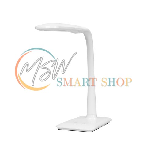 ERIE LED DIM 7W, lampka biurkowa, 400lm, biała, funkcja ściemniania i zmiany temperatury barwowej 3000K-4000K-6000K