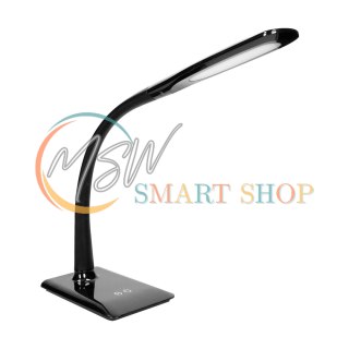 ERIE LED DIM 7W, lampka biurkowa, 400lm, czarna, funkcja ściemniania i zmiany temperatury barwowej 3000K-4000K-6000K