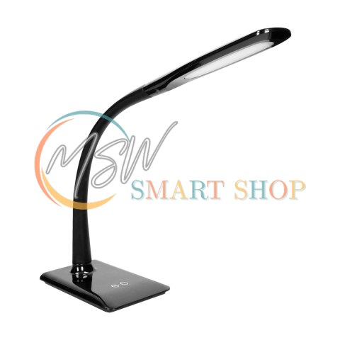 ERIE LED DIM 7W, lampka biurkowa, 400lm, czarna, funkcja ściemniania i zmiany temperatury barwowej 3000K-4000K-6000K