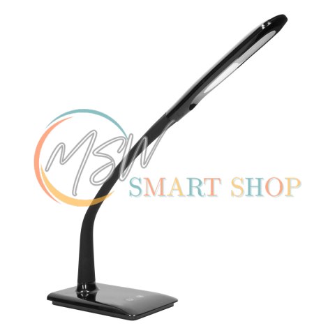 ERIE LED DIM 7W, lampka biurkowa, 400lm, czarna, funkcja ściemniania i zmiany temperatury barwowej 3000K-4000K-6000K