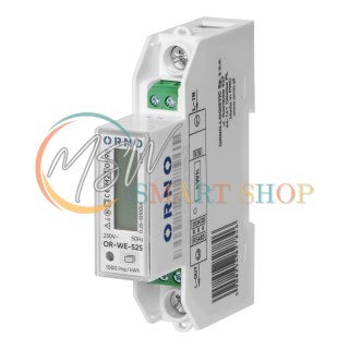 1-fazowy licznik energii elektrycznej, 100A, port RS-485, MID, 1 moduł, DIN TH-35mm, PV