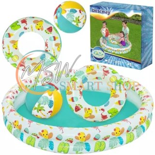 Basen dmuchany 3w1 dla dzieci BESTWAY 51124