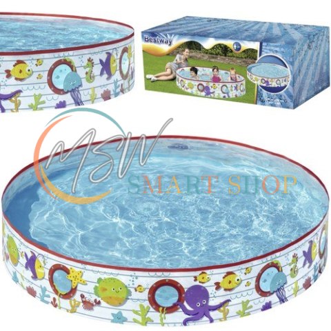 Basen rozporowy dla dzieci 152x25cm BESTWAY 55029 Basen rozporowy dla dzieci 152x25cm BESTWAY 55029