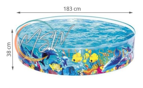 Basen rozporowy dla dzieci 183x38cm BESTWAY 55030 Basen rozporowy dla dzieci 183x38cm BESTWAY 55030