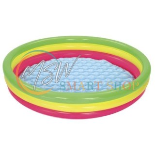 Dmuchany basen tęczowy 152cm Bestway 51103