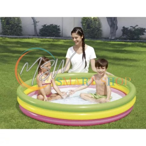 Dmuchany basen tęczowy 152cm Bestway 51103 Dmuchany basen tęczowy 152cm Bestway 51103