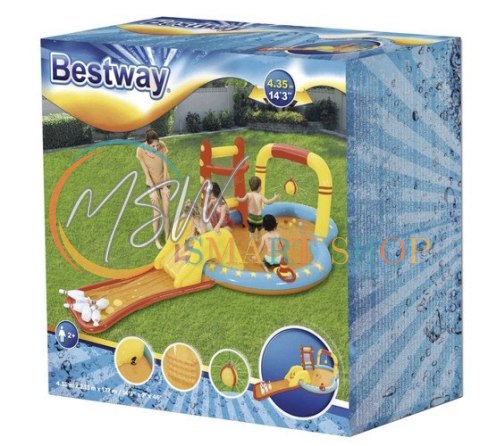 Dmuchany plac zabaw 435x213x117cm BESTWAY 53068