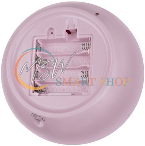 Lampka nocna z projektorem- różowa LP16859 Lampka nocna z projektorem- różowa LP16859
