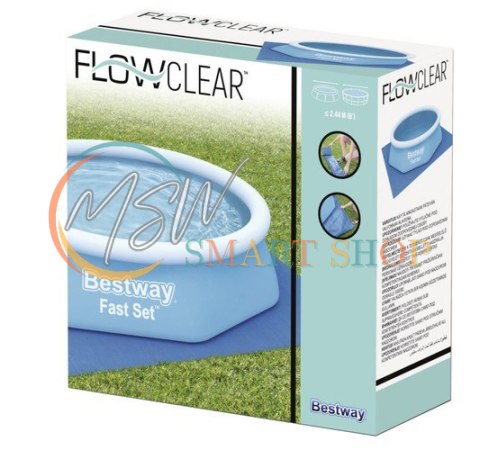 Mata pod basen 274x274cm - BESTWAY 58000 Mata pod basen 274x274cm - BESTWAY 58000