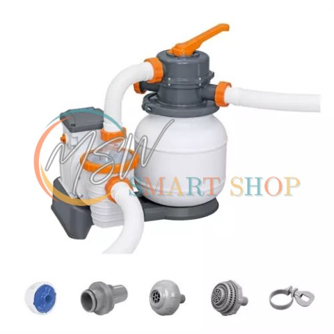 Pompa piaskowa do basenu 5678l/h - BESTWAY 58497 Pompa piaskowa do basenu 5678l/h - BESTWAY 58497