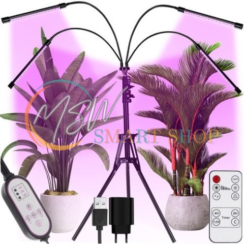 Lampa 20 LED 4szt. do wzrostu roślin Gardlov 19388 Lampa 20 LED 4szt. do wzrostu roślin Gardlov 19388