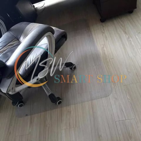 Mata ochronna pod krzesło 90x130cm RUHHY - mleczna