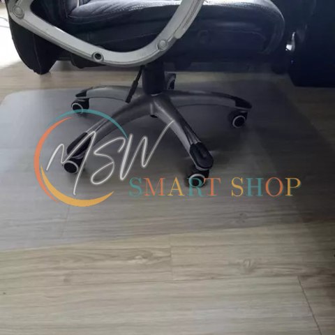 Mata ochronna pod krzesło 90x130cm RUHHY - mleczna