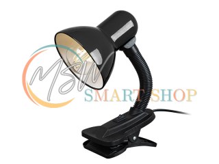 44-155# Lampka biurkowa lb-08 z klipsem czarna