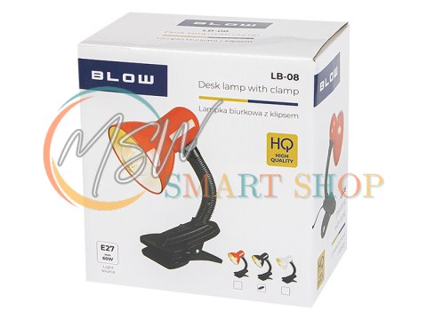 44-155# Lampka biurkowa lb-08 z klipsem czarna 44-155# Lampka biurkowa lb-08 z klipsem czarna