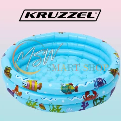 Basen dmuchany dla dzieci- brodzik Kruzzel 20932 Basen dmuchany dla dzieci- brodzik Kruzzel 20932