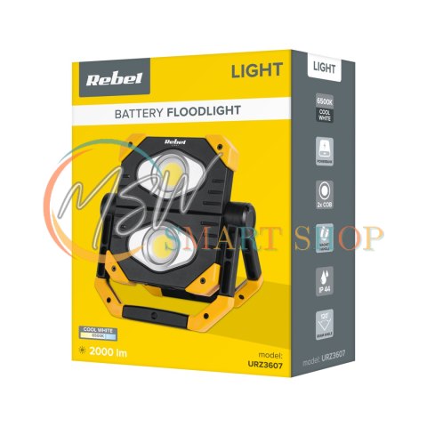 Przenośny reflektor LED 2XCOB Przenośny reflektor LED 2XCOB