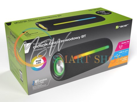 Głośniki TRACER Stripe TWS BT RGB Głośniki TRACER Stripe TWS BT RGB
