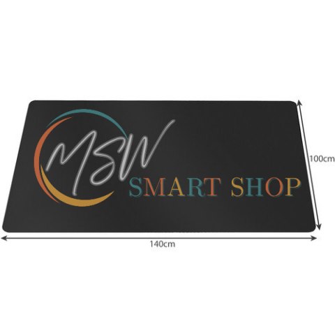 Mata ochronna pod krzesło 100x140cm RUHHY - czarna