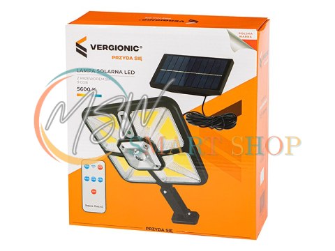 67-500# Lampa uliczna solarna z przewodem 5m 9cob z pilotem 67-500# Lampa uliczna solarna z przewodem 5m 9cob z pilotem