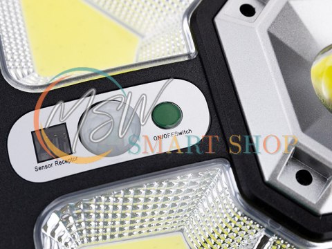 67-500# Lampa uliczna solarna z przewodem 5m 9cob z pilotem 67-500# Lampa uliczna solarna z przewodem 5m 9cob z pilotem