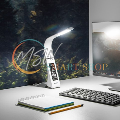 Lampka REBEL Led na biurko (zegar, datownik, temperatura) Lampka REBEL Led na biurko (zegar, datownik, temperatura)