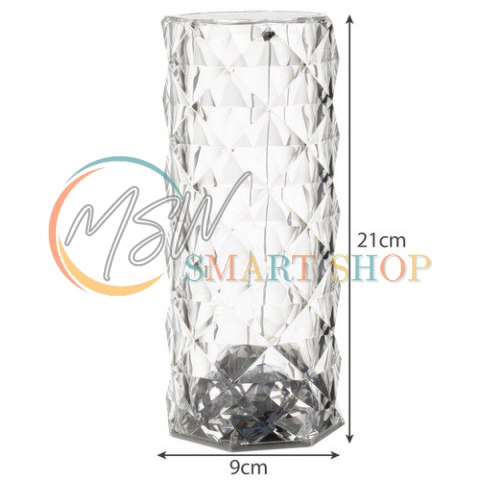 Lampka z projektorem- róża Izoxis 22518 Lampka z projektorem- róża Izoxis 22518