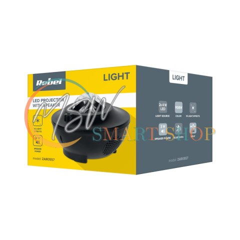 Projektor LED z głośnikiem Projektor LED z głośnikiem
