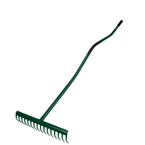 Grabie 16 zębów, trzon metalowy ogumowany ergonomiczny Grabie 16 zębów, trzon metalowy ogumowany ergonomiczny