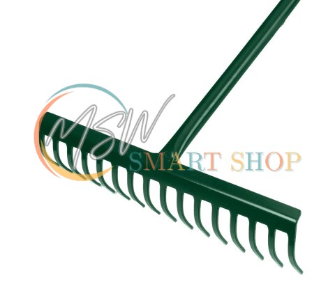 Grabie 16 zębów, trzon metalowy ogumowany ergonomiczny Grabie 16 zębów, trzon metalowy ogumowany ergonomiczny