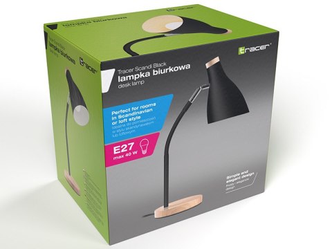 Lampka biurkowa Tracer Scandi Black Lampka biurkowa Tracer Scandi Black